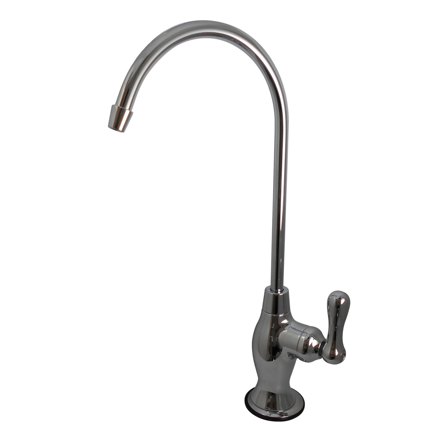 Kingston Heirloom KSAG3191AL - Restoration Single-Handle 1-Hole Deck Mount Water Filtration Faucet, Polished Chrome — image 1